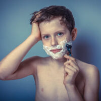 BoyShaving